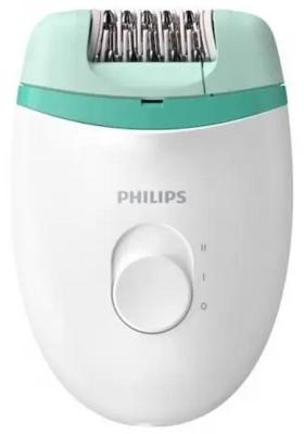 Эпилятор Philips BRE22400 белый зелёный 4440₽