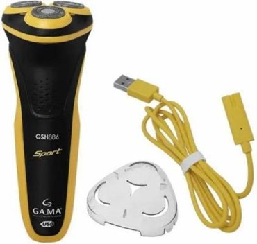 Бритва GAMA GSH886 SPORT чёрный жёлтый 5360₽