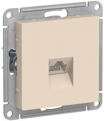 Механизм розетки SCHNEIDER ELECTRIC ATN000283 компьютерной atlas design rj45 беж фото 2 590₽