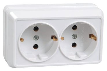 Розетка IEK ERO21-K01-16-DC 16 А белый 190₽