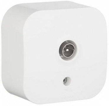 Розетка Legrand Quteo для TV белый 782215 295₽