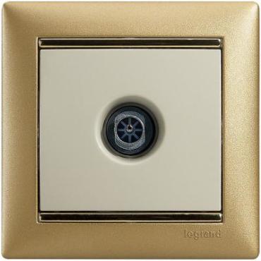 Розетка Legrand Valena 1 А слоновая кость 774329 880₽