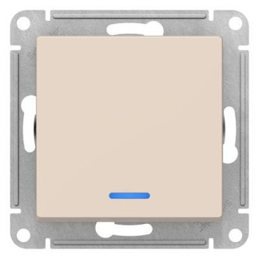 Выключатель Schneider Electric ATN000213 10 A бежевый 265₽