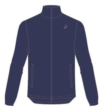 Ветровка мужская ASICS 2011A024 023 SILVER JACKET Asics 3068₽
