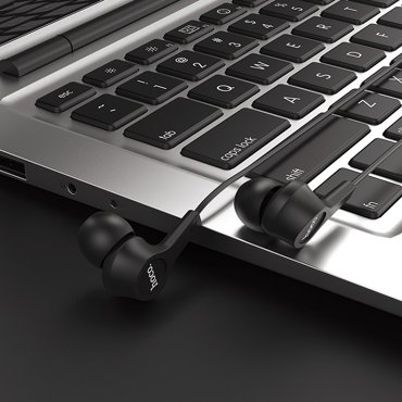 Наушники с микрофоном HOCO M50 с разъемом mini-Jack 35mm Черный фото 3 590₽