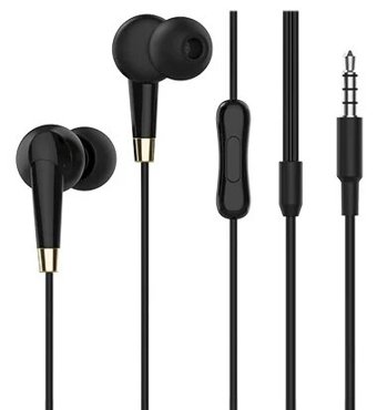 Наушники с микрофоном HOCO M58 с разъемом mini-Jack 35mm Черный 550₽