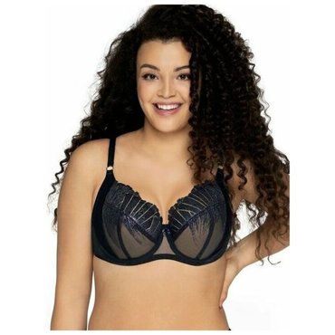 Бюстгальтер Ava Lingerie чашка мягкая размер 105E черный 7531₽