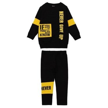 BONITO KIDS Комплект для девочки цвет чёрный рост 122 см 1333₽
