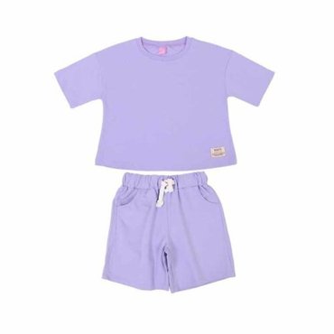 Комплект одежды BONITO KIDS размер 128 фиолетовый 1530₽
