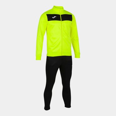 Костюм joma для мальчиков олимпийка и брюки размер 5XS черный желтый 2990₽