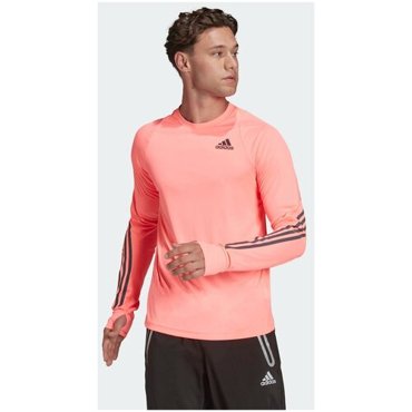 Футболка с длинным рукавом беговая Adidas Run Icon LS Acid Red USS 8690₽