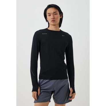 Лонгслив Reebok Reebok SPEED LONG SLEEVE T-SHIRT размер S черный 3399₽