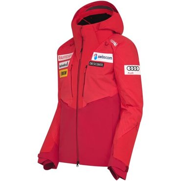 Куртка горнолыжная Descente SIO Insulated Jacket Swiss National Team Replica Electric Red EUR50 126994₽