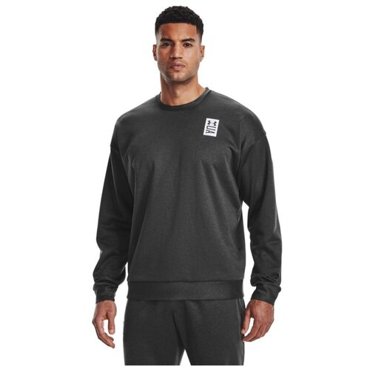 Толстовка UNDER ARMOUR RECOVER LS CREW 1361757-001 мужской цвет чёрный размер 3XL 4759₽