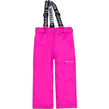 Брюки NIKASTYLE размер 122 фуксия 3290₽