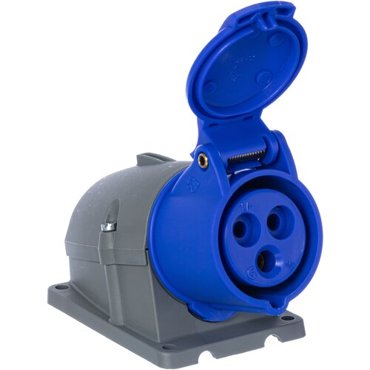 Розетка силовая CEE стационарная ABB 2CMA193098R1000 1330₽