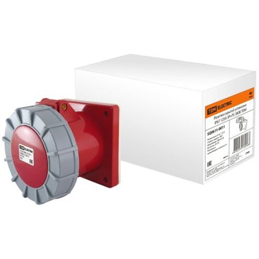 Розетка скрытой установки IP67 125А 3РРЕ 380В TDM Electric SQ0611-0011 11382₽