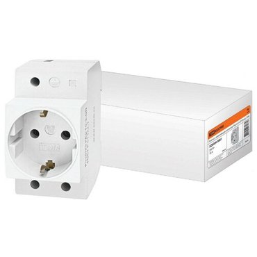 TDM Автоматы SQ0209-0001 Розетка с заземляющим контактом РАр10-3-ОП Shuko 408₽