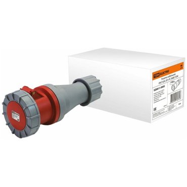 Розетка кабельная IP67 63А 3РРЕ 380В TDM Electric SQ0611-0005 3000₽
