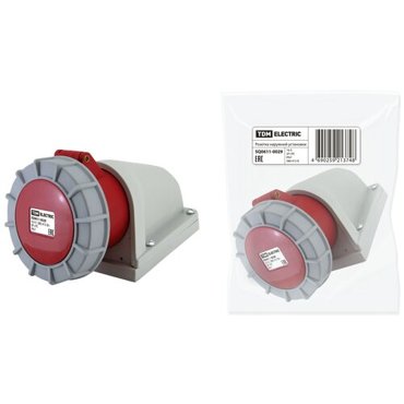 Розетка наружной установки IP67 16А 3РРЕ 380В TDM Electric SQ0611-0029 1261₽