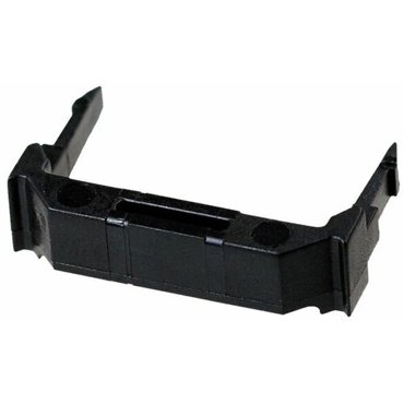 AMP-Latch-14 планка для розетки черная 400₽