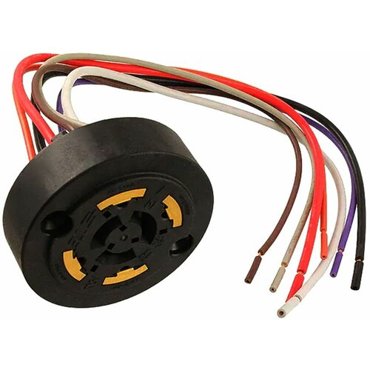 Гнездо 3 контакта питания 4 контакта диммер 105C NEMAANSI LUMAWISE 470₽