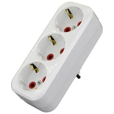 Разветвитель AY-KA на 3 гнезда сз прямой 1078₽