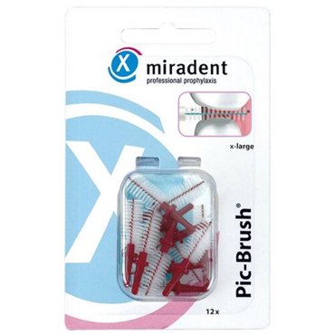 Ёршики Miradent Pic-Brush 08 мм бордовые 12 штук 815₽