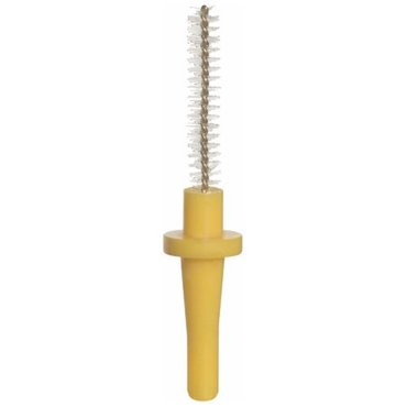 Зубной ершик miradent Pic-Brush X-Fine 16 мм желтый 6 шт диаметр щетинок 16 мм 829₽