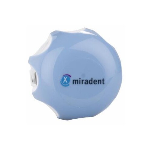 Miradent зубная нить Mirafloss Impant chx Medium 22 мм 26 г голубой 699₽