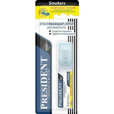 President Спрей для полости рта President Smokers 20мл 3 шт 2125₽
