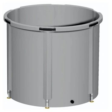 Складная ёмкость бакбочка для воды EKUD 1000 л h100 d115 6853₽