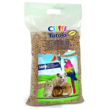 Cliffi Италия Кукурузный наполнитель для грызунов 100проц органик Tutolo ACRS013 Tutolo 20 кг 6010₽