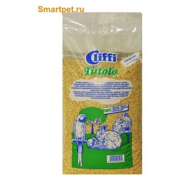 Cliffi Кукурузный наполнитель Цитрус для грызунов 100 органик Tutolo 45кг 1259₽