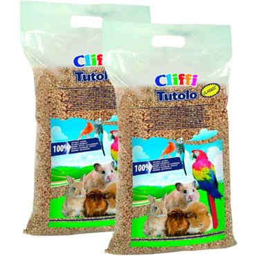 CLIFFI TUTOLO NATURALE кукурузный наполнитель для грызунов 37 37 кг 2141₽