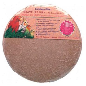 Песок Penn-Plax Gravel Paper для клеток с круглым дном 36 см 1132₽