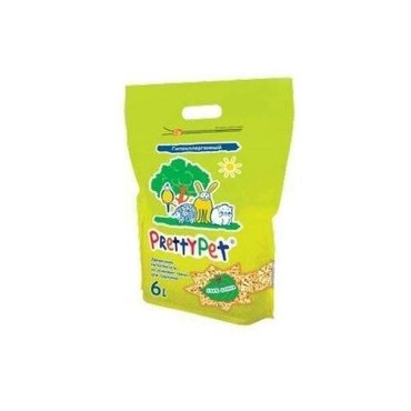 Pretty Cat Наполнитель для грызунов осиновые гранулы PrettyPet 6 л PrettyPet 2 кг 34307 2 шт 735₽