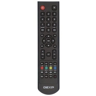 Пульт ДУ DEXP JKT-106B-2 GCBLTV70A-C35 D7-RC универсальный черный 714₽