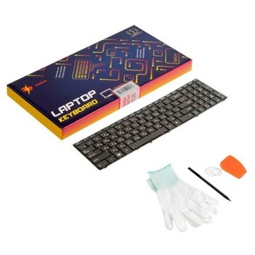 Клавиатура для Asus K52 K53 K54 N50 N51 N52 N53 N60 N61 N70 N71 N73 N90 P52 P53 F50 X52 X55 X75 PRO5AVn PRO64Vg ZeepDeep Haptic 1083₽