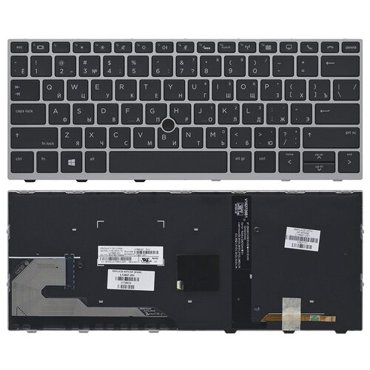 Клавиатура для HP EliteBook 830 G6 ноутбука с подсветкой 3390₽