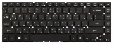 Клавиатура для ноутбука Acer Aspire 3830T 4830T Series Г-образный Enter Черная без рамки PN KBI140A292 1012₽