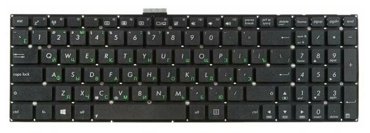 Клавиатура для ноутбука Asus A551CA A553MA A555L F550V F551CA F551MA F553MA F555L K553MA K555 черная без рамки ZeepDeep 754₽