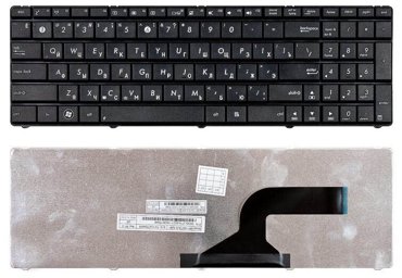 Клавиатура для Asus MP-10A73SU6528 черная без рамки фото 2 970₽