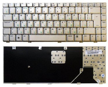 Клавиатура для ноутбука Asus V-0206BIAS1-US русская серебристая 1180₽