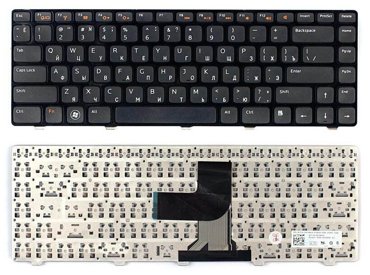 Клавиатура для Dell T0F02 черная 1160₽