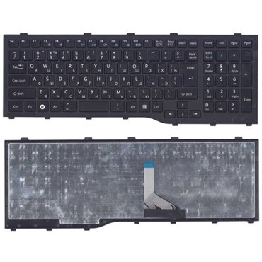 Клавиатура для ноутбука Fujitsu Lifebook AH532 NH532 черная 3154₽
