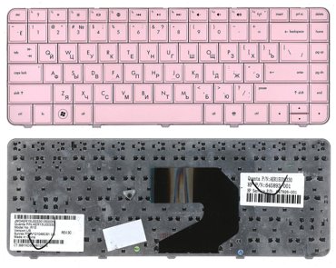Клавиатура для ноутбука HP AER15U00130 розовая 2190₽
