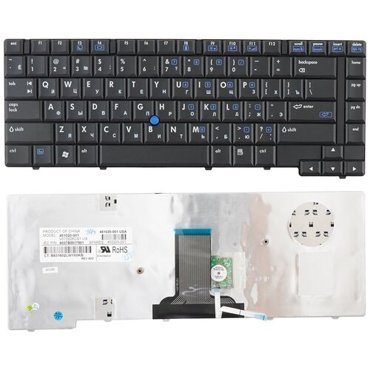Клавиатура для ноутбука HP Compaq 8510 8510P 8510W черная 1350₽