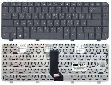 Клавиатура для HP Compaq NSK-H5Q1D черная 1240₽