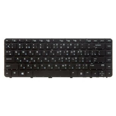 Клавиатура для ноутбука HP для Probook 430 G3 430 G4 440 G3 445 G3 440 G4 черная с рамкой гор Enter ZeepDeep 810₽